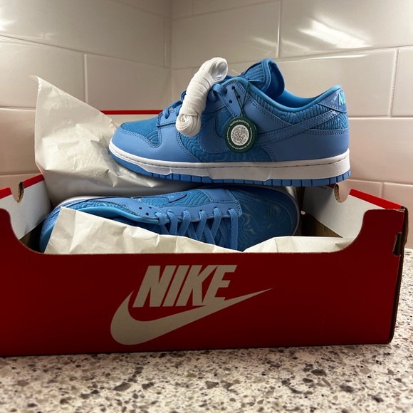 Nike university blue dunks